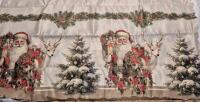 New 70 by 55" Christmas Tablecloth