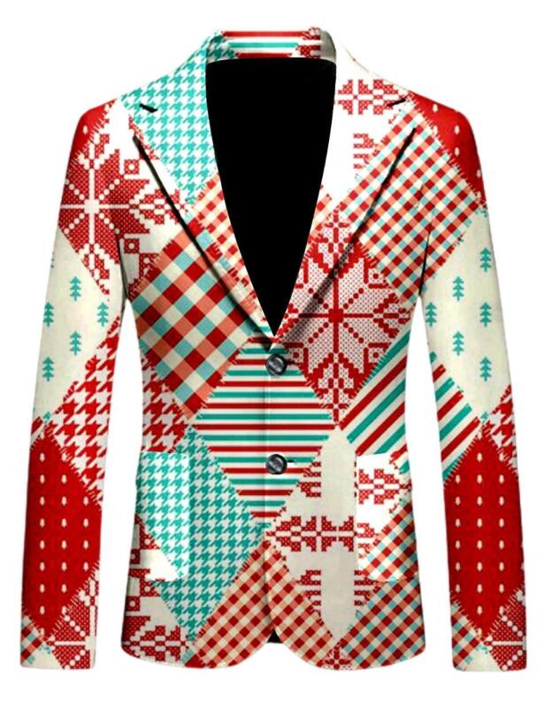New sz Large Adult Christmas Suit Jacket