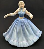 Vintage ROYAL DOULTON "Jennifer" HN2392 Bone China Figurine, 5.15"