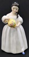 Vintage ROYAL DOULTON "Mandy" HN2476 Bone China Figurine, 5.15"
