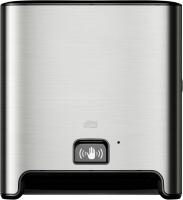 New Tork Matic Hand Towel Roll Dispenser with Intuition Sensor, Stainless Steel, Image, H1, One-at-a-Time Dispensing - 461202
