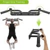 New Kipika Heavy Duty Wall Mounted Pull Up Bar, Ball Finger Grip Training, 1 3/10" Durable Steel Tubing, 5 Hand Grip, 38" Wide, 6" Wall to Bar Spacing, More Stable 6 Hole