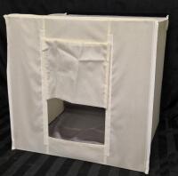 16" Portable Booth Digital Photo Box with Case Not Pre-Lit 3 Coloured Backdrops Grey, Blue & Green