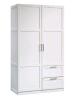 As New in Box Sauder Wardrobe/Storage Cabinet, White, Retail's for $309.99