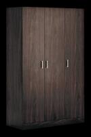As New Sauder 3-Door Wardrobe Closet/Armoire Clothes Storage Cabinet With Hanger Rod & Shelves. Retails for 300.