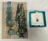 3 Pieces of Seashell Jewelry (Necklaces) - See Photos