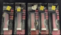 5 New Maybelline Color Sensational Matte & Satin Lip Sticks 4.2g