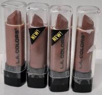 4 New L.A. Colors Lipsticks 3.2g