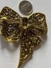 Vintage Inspired Elegant Brooch Green Gemstone-like Accents, KC Antiqued Golden Plated Detailed Craftsmanship approximately 2.75 x 2.25&rsquo;&rsquo; stock photos added back pin tight - 5