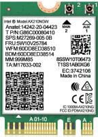 New Nicgiga Wi-Fi 6E AX210 wireless card module, tri-band extension 6GHz, BT5.3, WPA3, 5400Mbps ultra low latency, for laptops and desktops, supports Windows 10 (64-bit)