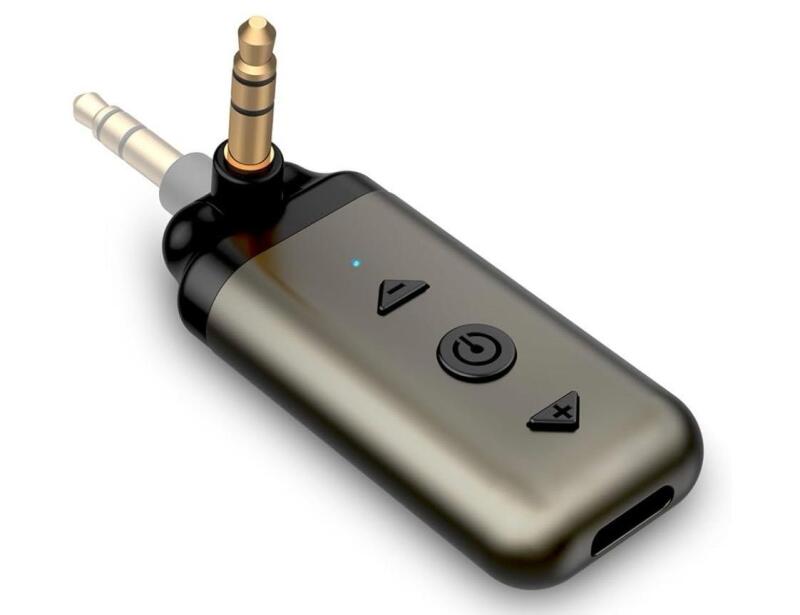 As-New HVMLAK Air88 Bluetooth 5.4 Aux Adapter, 180&deg; Swivel 3.5mm Jack, for Car Home Stereo, Handsfree Calls