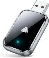 As-New Wireless Android Auto Adapter, Black
