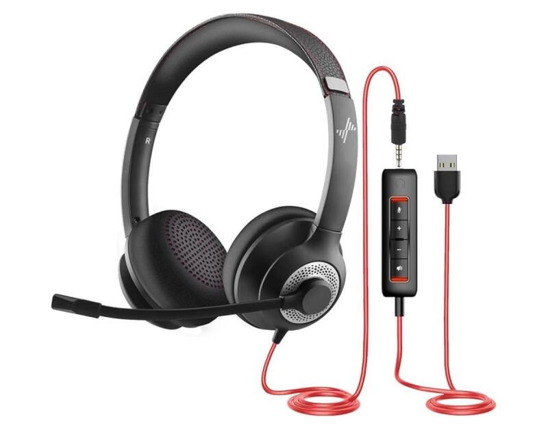 As-New Jiamqishi USB/3.5mm Headset, EH01