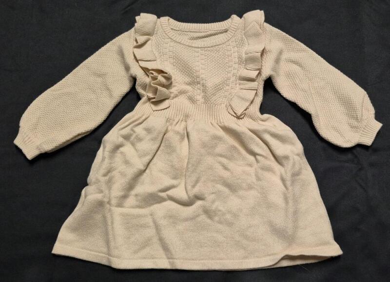 New Sz 12-18 mtns Child's Knit Dress