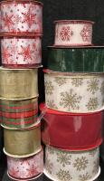 11 New Rolls of Christmas Ribbon