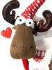 New The Best, Derpiest Plush Freestanding Moose Christmas Countdown Calendar EVER! 23" Tall - 3