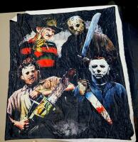 New Horror Legends Minky Soft Throw Blanket, 50" &times; 55"