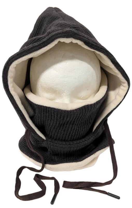 New O/S Polar Fleece-Lined Winter Hood / Cowl