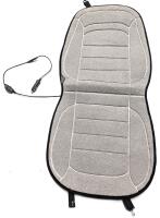 New O/S Electric 12V Car Seat & Back Warmer, One Size Fits Most Standard Vehicles