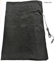 New Fleece 12V DC Electric Warming Car Blanket, 42" &times; 60" (Packaging Tore in Transit, Slightly Dusty)
