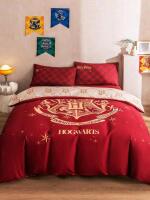 New 200cm &times; 230cm Wizarding World of HARRY POTTER Zippered Double-Sided Duvet Cover & 2 Pillow Cases
