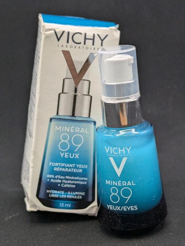 [See Desc] VICHY Mineral 89 Eyes, Eye Serum with Hyaluronic Acid, 15ml, RXP 07/2026