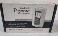 New - Aube Electronic Thermostat 4000w 240vac 50/60 HZ 16.7 A Resistive 4-Wires . Model # TH114-A-240S-B