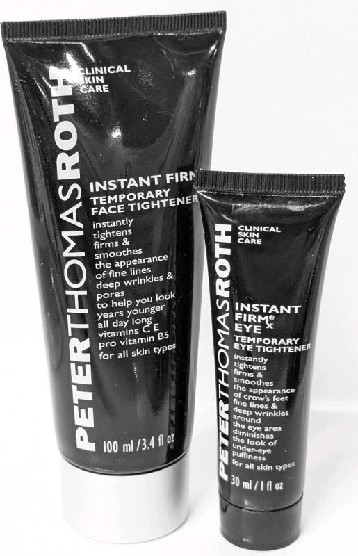 [See Desc] PETER THOMAS ROTH Instant Firm Temporary: Face Tightener 100ml & Eye Tightener 30ml