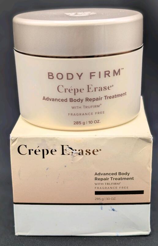 [See Desc] Body Firm CR&Eacute;PE EASE Advanced Body Repair Treatment With Truefirm (Fragrance Free), 285g