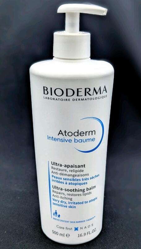 [See Desc] BIODERMA Ultra-Soothing Balm, Repairs, Restores Lipids, Anti-Itching Cream For Very Dry, Irritated To Atopic Sensitive Skin, 500ml