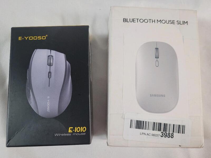 As New - Two (2) Computer Wireless Mouse .