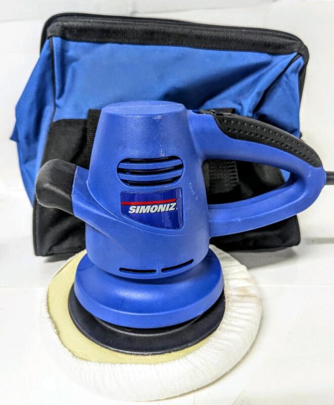 SIMONIZ 8" Random Orbit Buffer / Polisher 39-9027-4 With Bag, Tested For Power