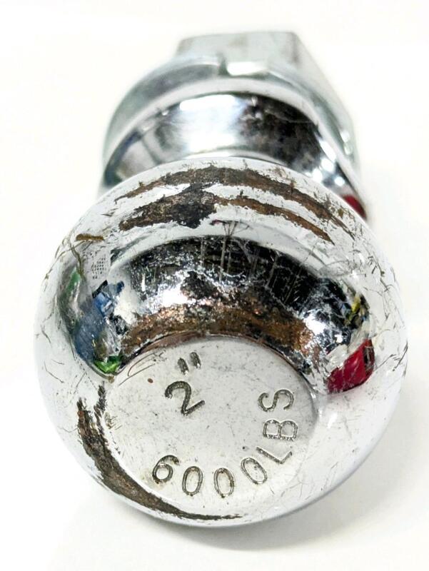 2" Chrome Hitch Ball, Up Tp 6000lbs