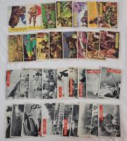 Vintage 1965 Topps " Battle " Trading Cards (15) & 1965 War Bulletin Trading Cards (19)