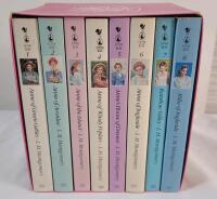 Vintage 1992 Paperback Anne of Green Gables by L.M. Montgomery Complete Box Set . Eight (8) Books