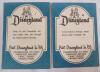 **RARE** Vintage 1965 Donruss DISNEYLAND " Visit Disneyland in '65 " Trading Cards . 110+ Trading Cards . Not a Complete Set , Will include some Doubles . - 5