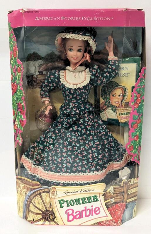Vintage 1994 Special Edition PIONEER BARBIE Never Removed From Box