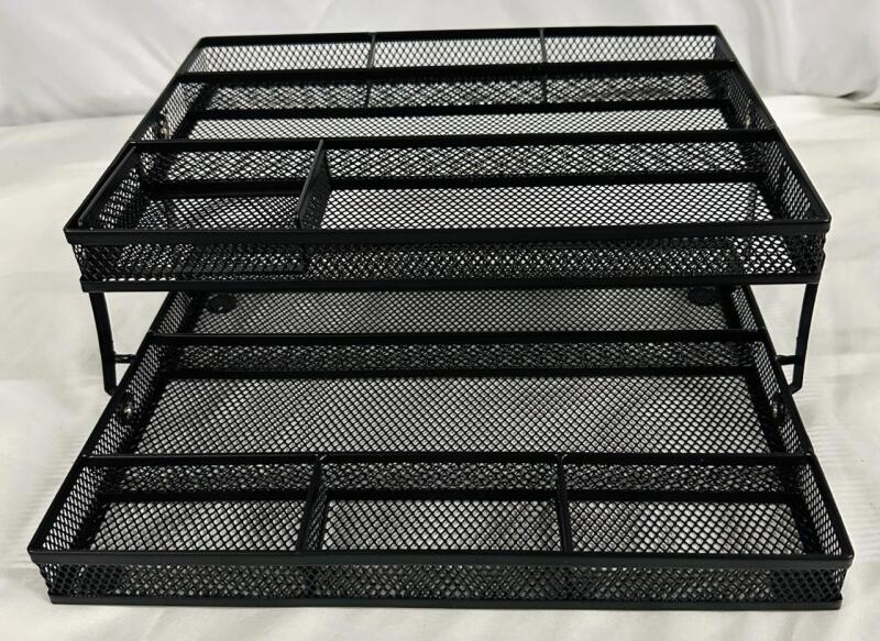 As-New 2-Tier Collapsible Mesh Organizer