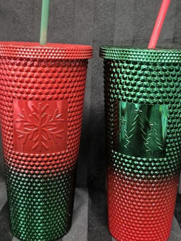 2 New Christmas Tumblers