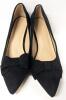 New Size 43 Women's Suede Bow Detail Block Heel Pumps - 3