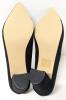 New Size 43 Women's Suede Bow Detail Block Heel Pumps - 5