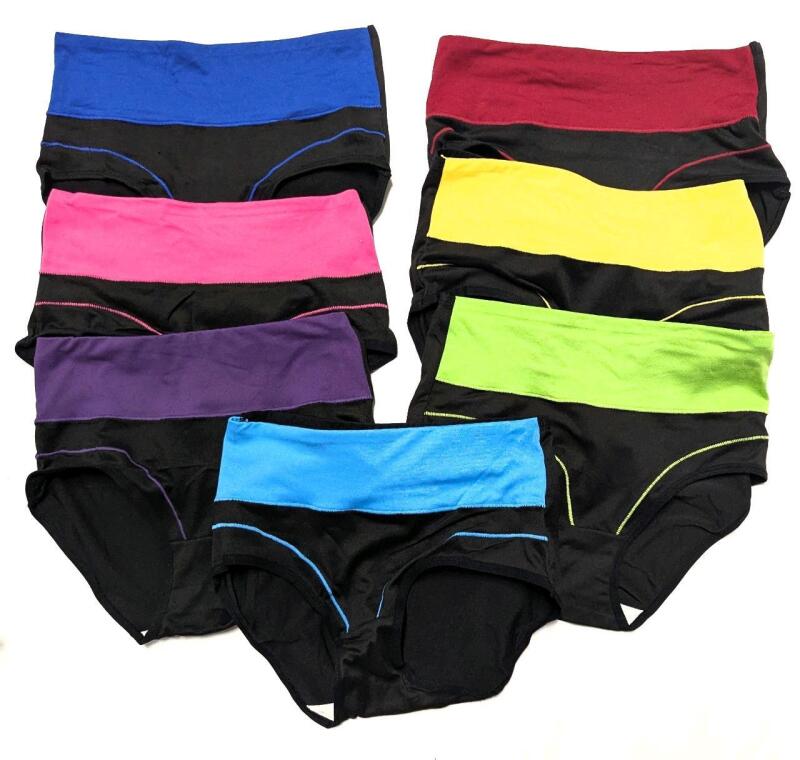 7 New Size XS Women's High-Waist Briefs Underwear