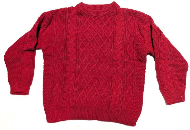 New Size LG Women's Super Chunky Knitted Sweater