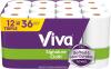 New Viva Signature Cloth Paper Towels, 12 Triple Rolls, 129 Sheets per Roll