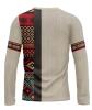 New Men&rsquo;s Size XXL Men's 3D Kokopelli Tribal Print Long Sleeve T-Shirt - Breathable Southwestern -Inspired (Turquoise/Red/Black/Khaki) - Round Neck Regular Fit 100% Polyester Machine Washable Stock Photos added - 4