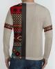 New Men&rsquo;s Size XXL Men's 3D Kokopelli Tribal Print Long Sleeve T-Shirt - Breathable Southwestern -Inspired (Turquoise/Red/Black/Khaki) - Round Neck Regular Fit 100% Polyester Machine Washable Stock Photos added - 5