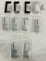 10 New Drawer Handles with Fasteners, 3.5&rdquo; by 1.5&rdquo;
