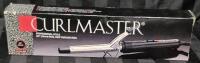 New Curlmaster Professional-Style 5/8" Barrel Dual Heat Curling Iron