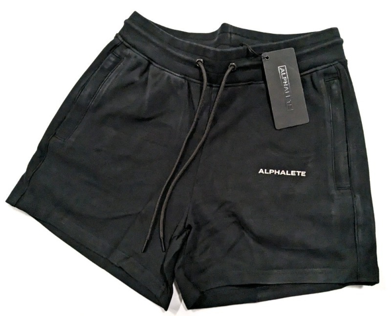 New ALPHALETE Women's sz Medium Essential Core Shorts: (Black)