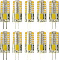 New 10pcs G4 LED Bulbs JC Bi-Pin Base Light Bulbs 3W AC/DC 12V 20W-30W T3 Halogen Bulb Replacement Landscape Bulbs